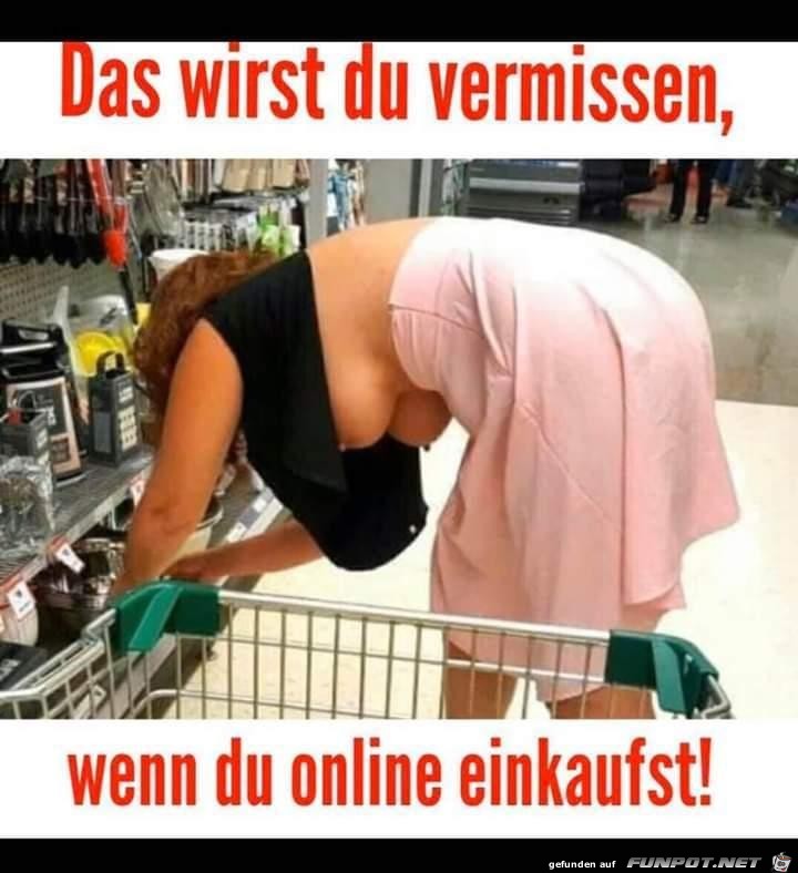 Das wirst du vermissen, wenn du online einkaufst Das wirst du vermissen, wenn du online einkaufst