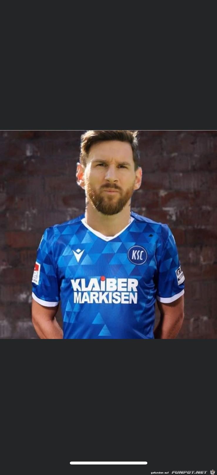 KSC kauft Messi KSC kauft Messi