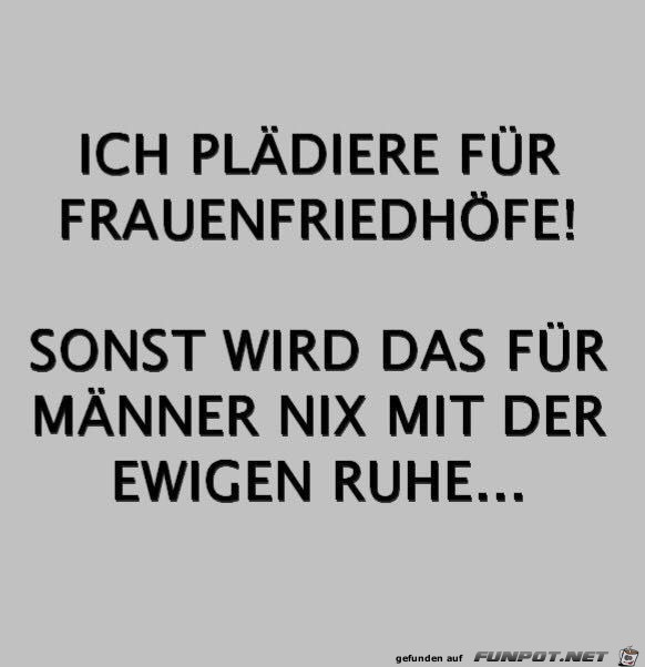 Friedhofsruhe