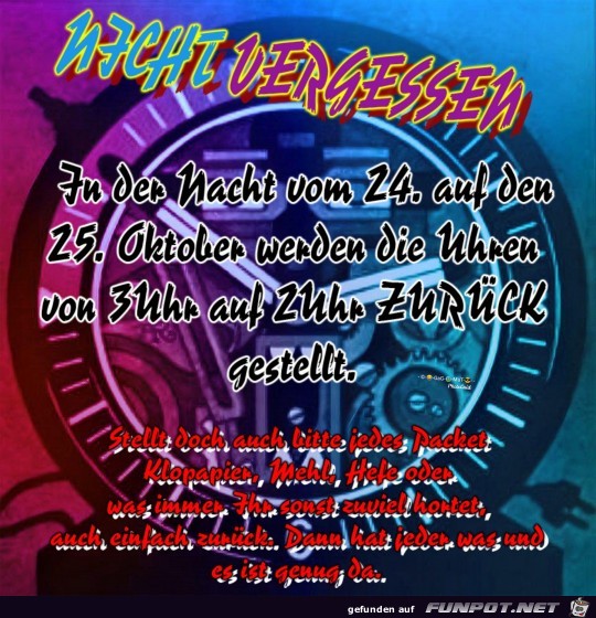 Winterzeit 2020