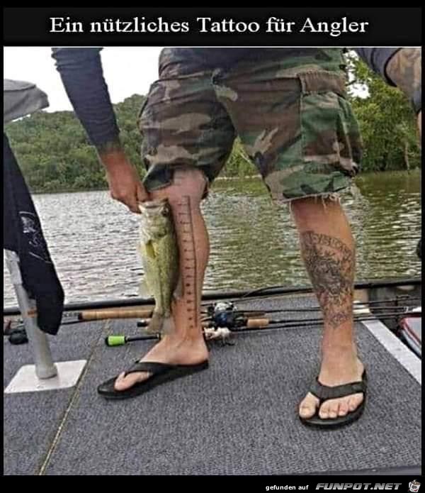 Tattoo für Angler Tattoo für Angler