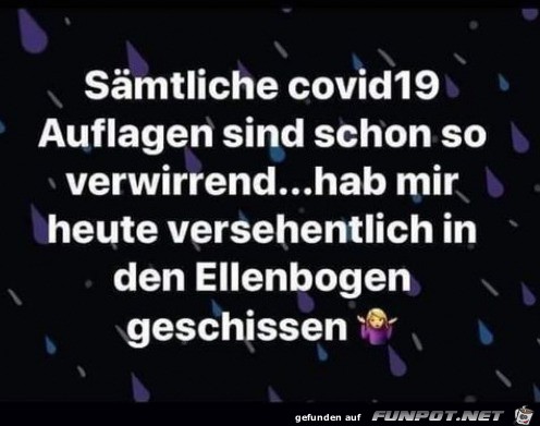 Bringe die Covid-Regeln durcheinander Bringe die Covid-Regeln durcheinander