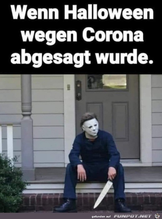 Halloween ist abgesagt