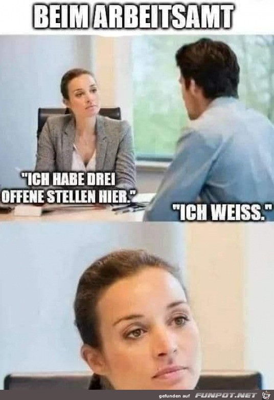 Beim Arbeitsamt Beim Arbeitsamt
