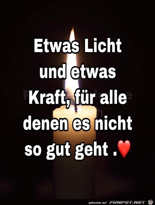 Etwas Licht und Kraft Etwas Licht und Kraft