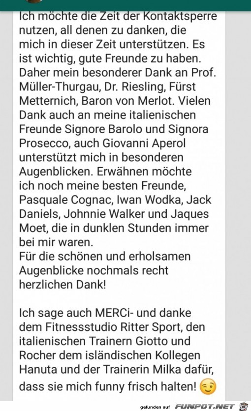 Die Zeit der Kontaktsperre nutzen Die Zeit der Kontaktsperre nutzen