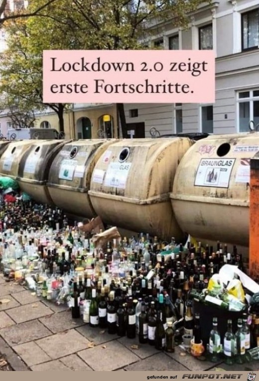Erste Fortschritte im Lockdown 2.0