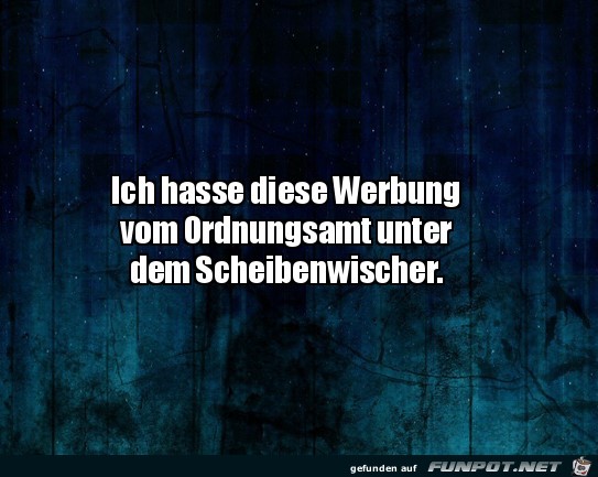 Ich hasse diese Werbung Ich hasse diese Werbung