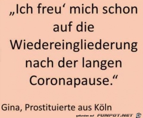 Wiedereingliederung nach Corona