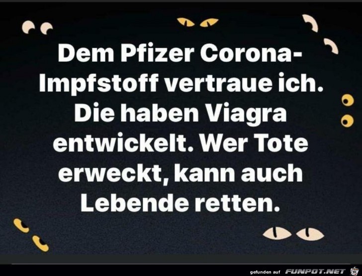 Vertrauen in den Impfstoff