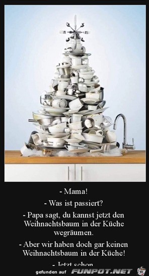 Der Baum kann weg