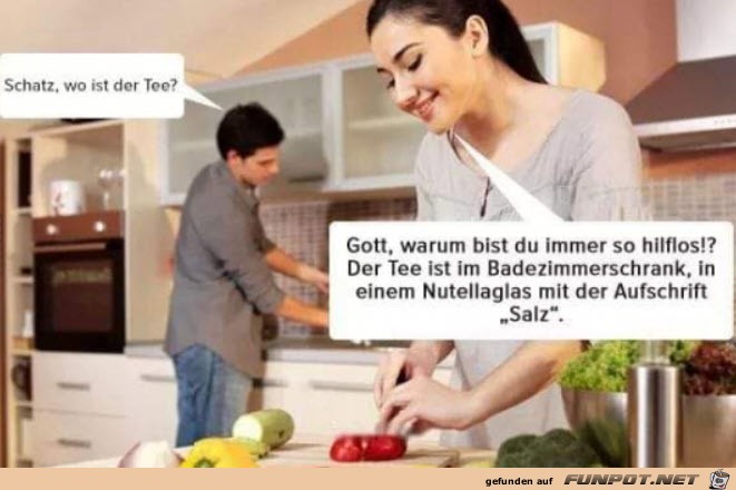 Du bist hilflos