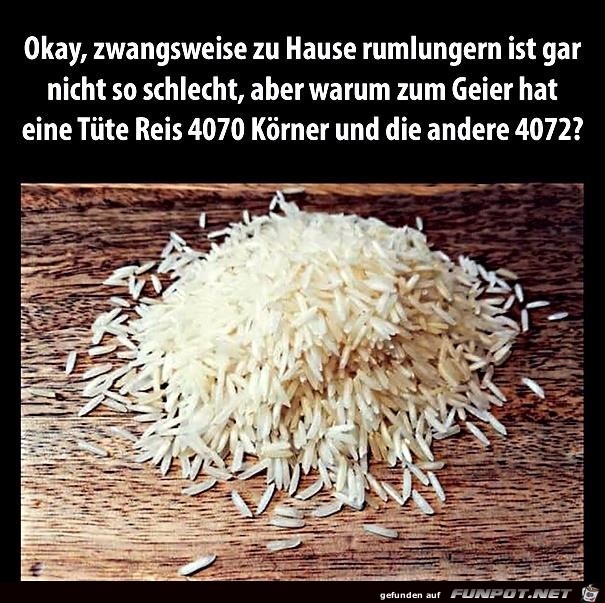 Reiskrner gezhlt