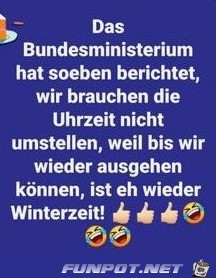 Uhren mssen nicht umgestellt werden