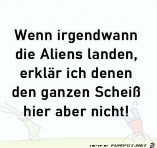 Wenn die Aliens landen Wenn die Aliens landen