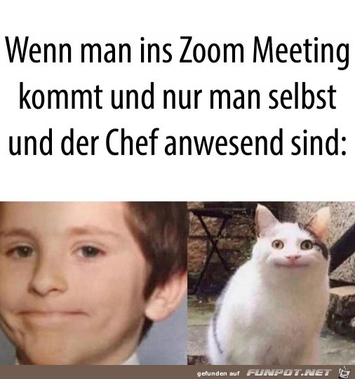 Wenn nur der Chef anwesend ist Wenn nur der Chef anwesend ist