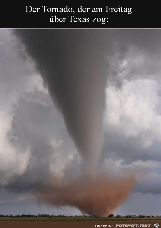 Tornado ueber Texas Tornado ueber Texas