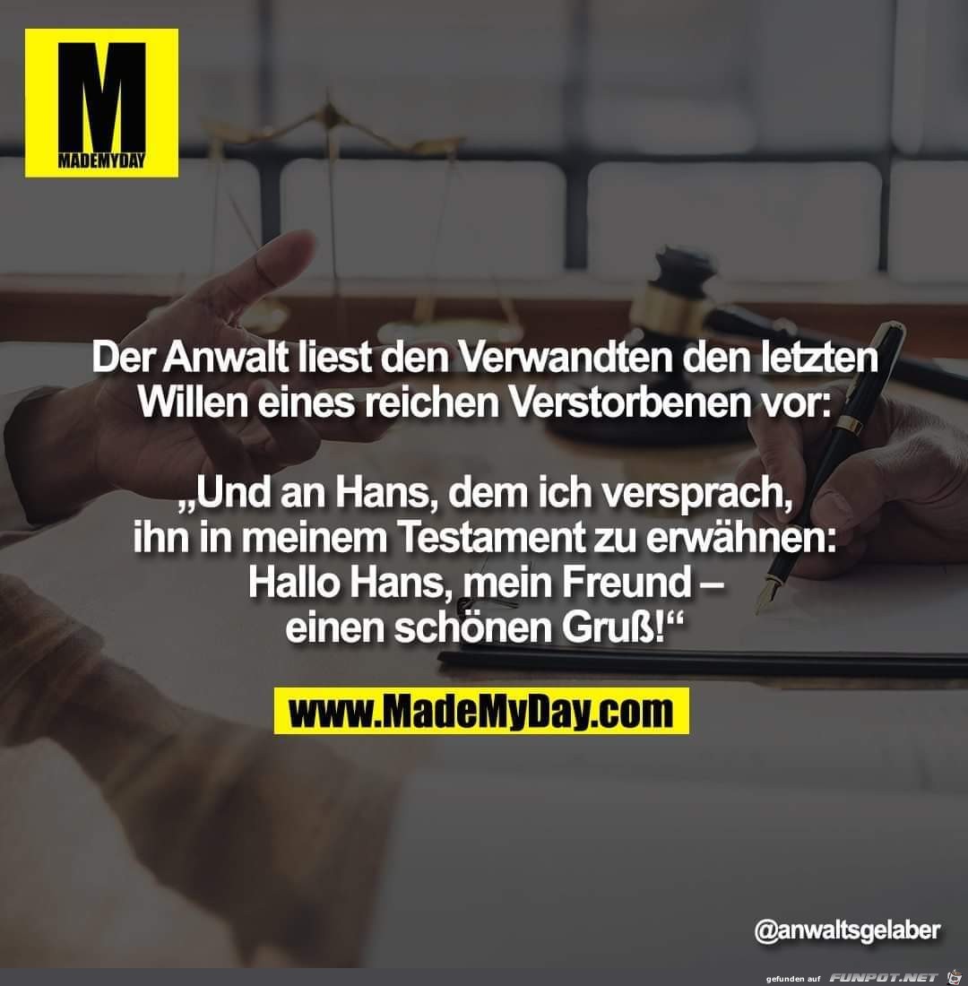 beim Anwalt beim Anwalt
