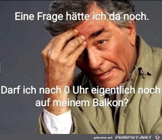 Eine Frage haette ich da noch Eine Frage haette ich da noch