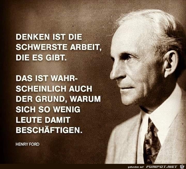 Denken ist Arbeit Denken ist Arbeit