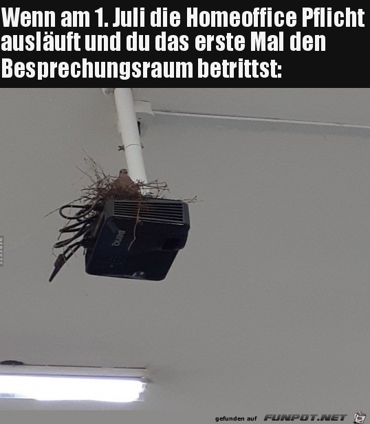 Nach dem Homeoffice