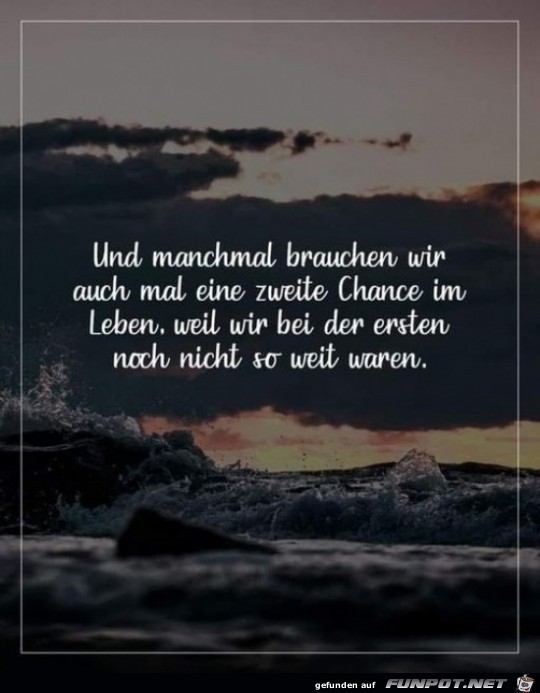 Die zweite Chance Die zweite Chance