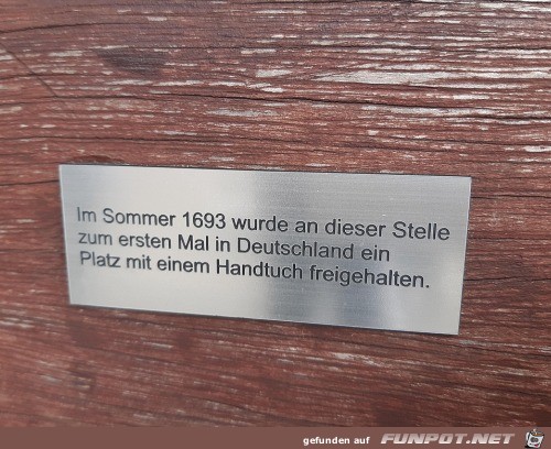 Lustiger Hinweis