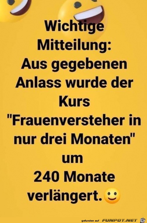 Frauenversteher-Kurs