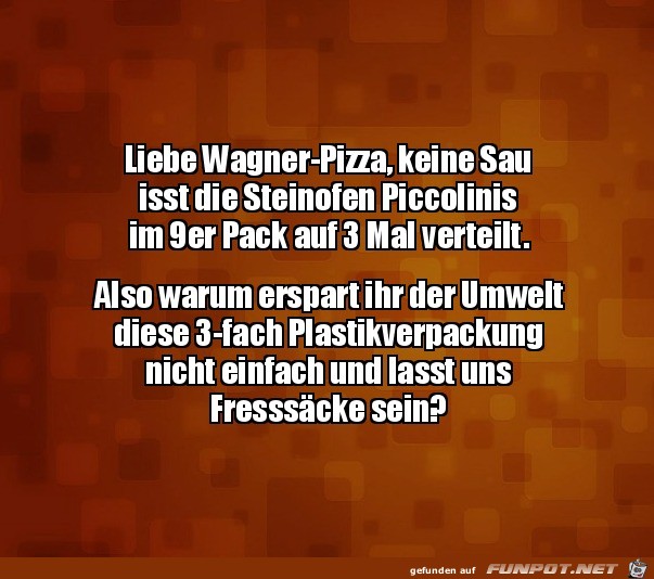 Plastikverpackung sparen