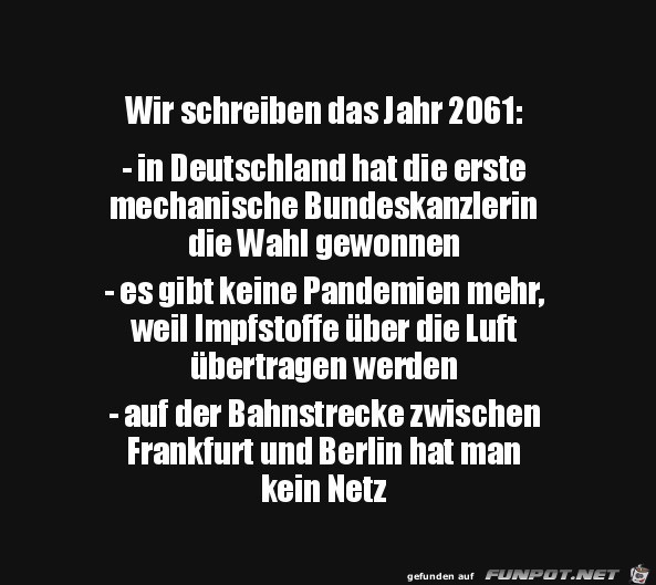 Im Jahr 2061 Im Jahr 2061