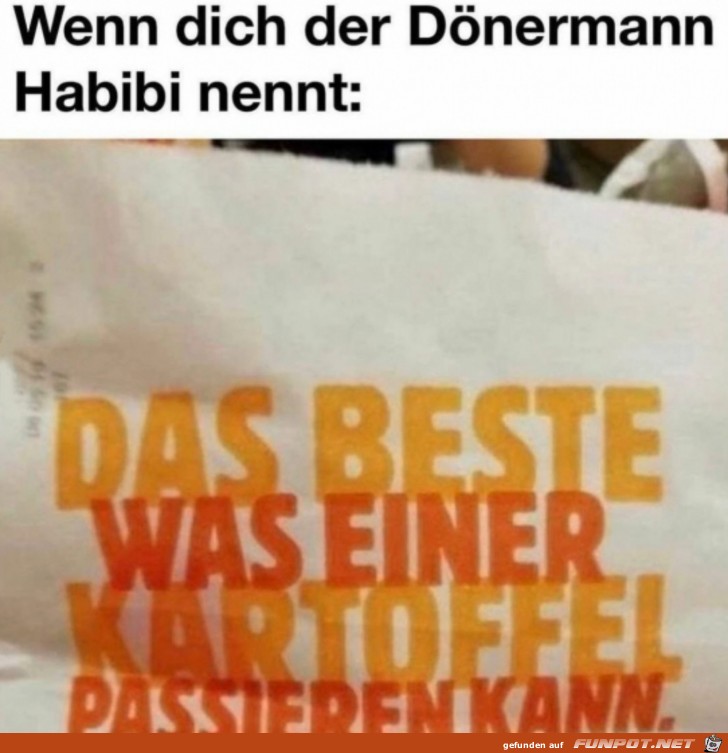Bester Kunde beim Dnermann