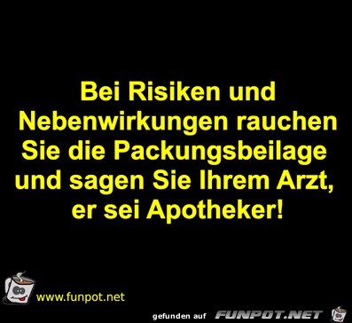 Bei Risiken