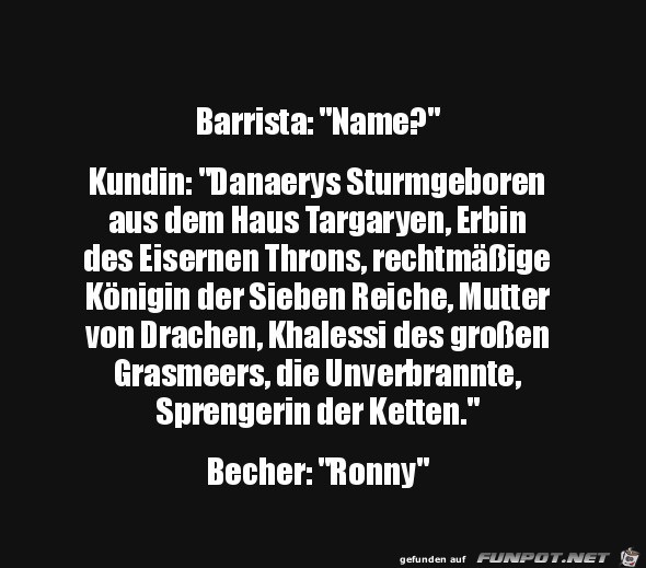 Becher im Coffee-Shop