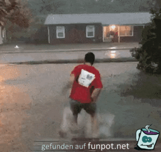 Das Wasser ist tief