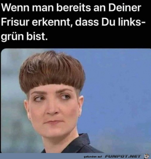 Schicke Frisur
