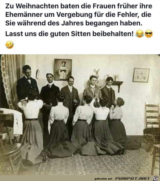 Toller alter Brauch