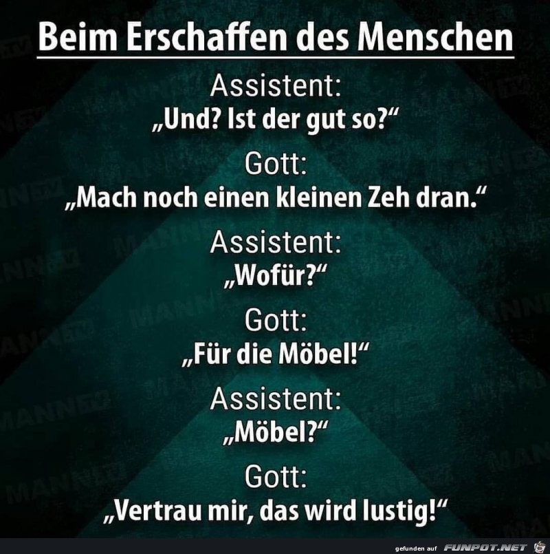 Das wird lustig
