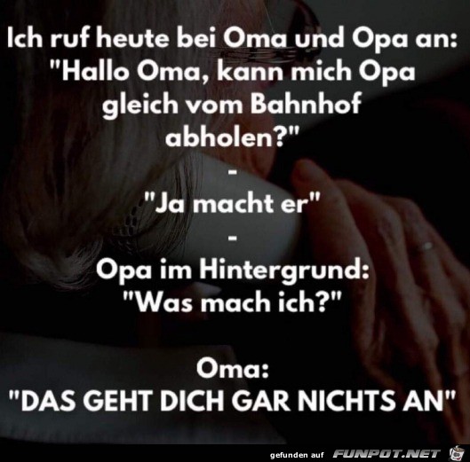 Oma halt Oma halt
