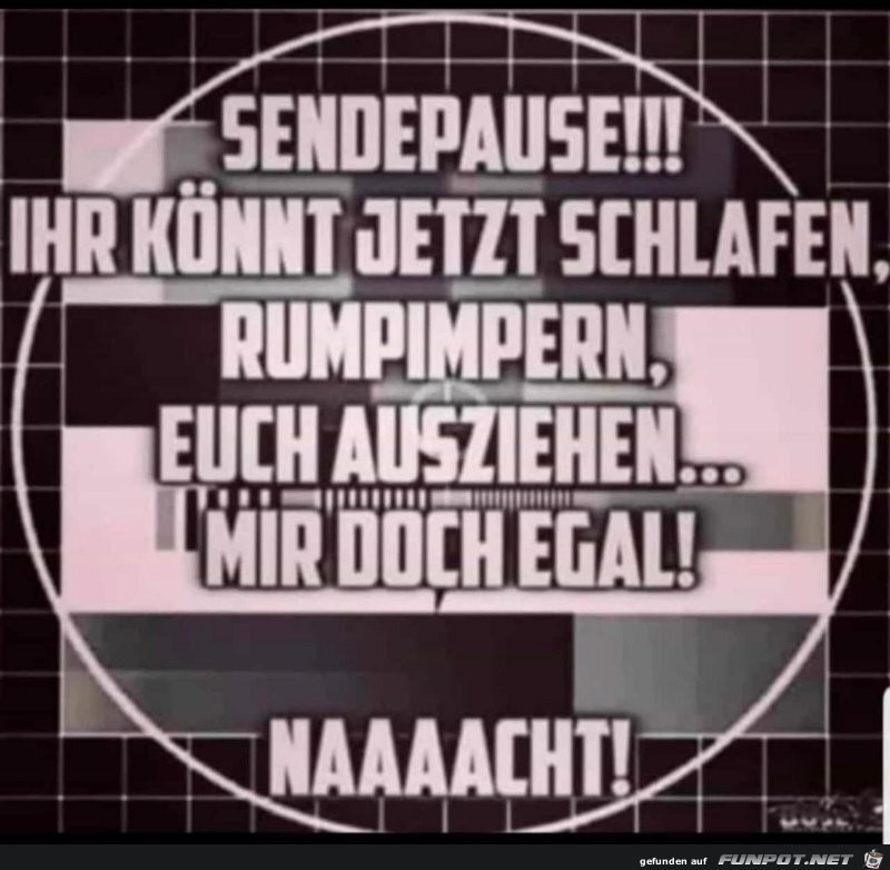 Sendepause Sendepause