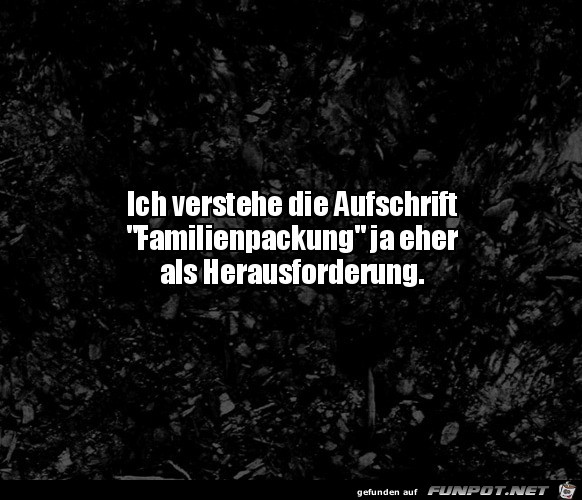 Familienpackung