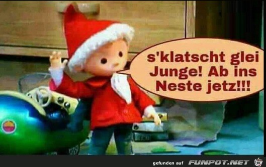 Klare Worte vom Sandmännchen Klare Worte vom Sandmännchen