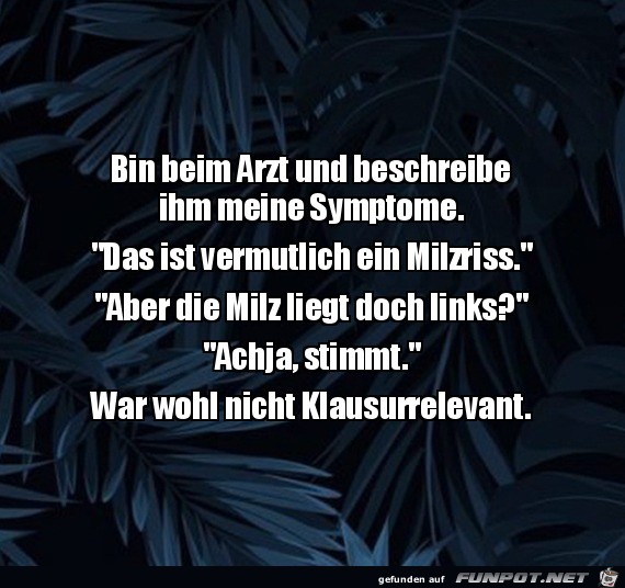 War nicht klausurrelevant War nicht klausurrelevant