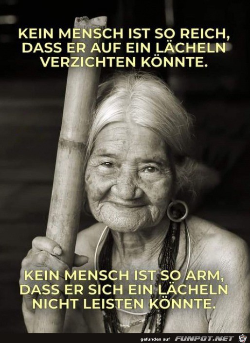 Ein Lächeln Ein Lächeln