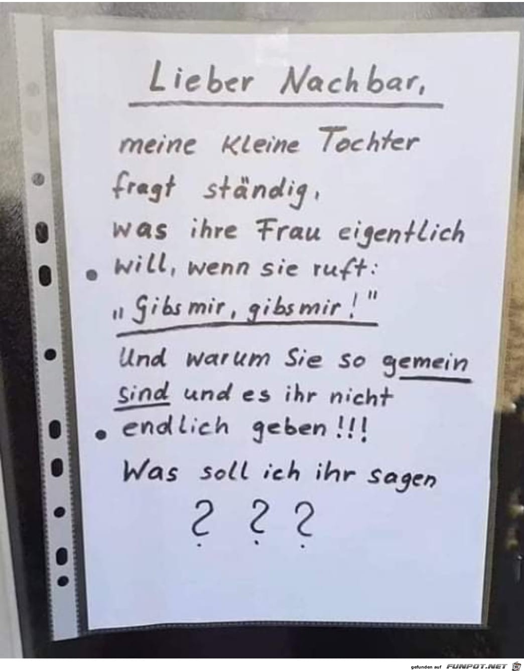 gibs mir