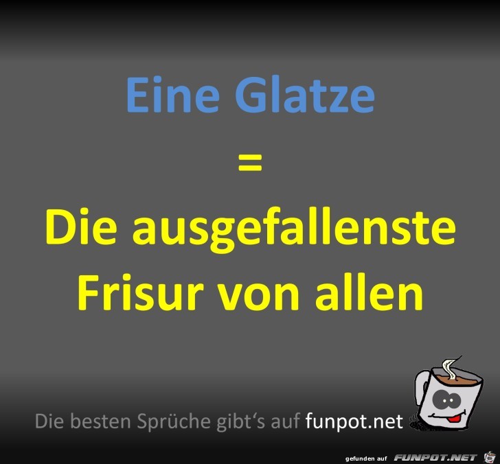 Eine Glatze Eine Glatze