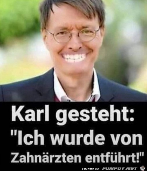 Vom Zahnarzt entfhrt