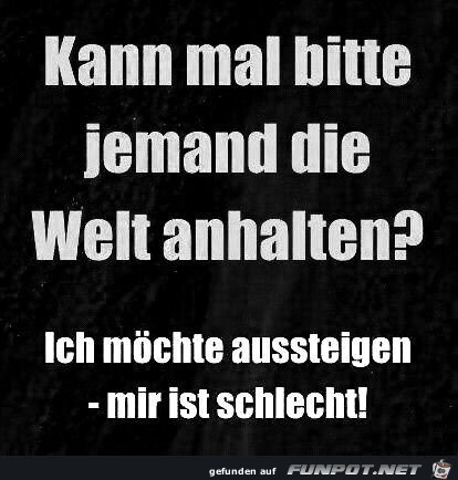 Mir ist schlecht Mir ist schlecht