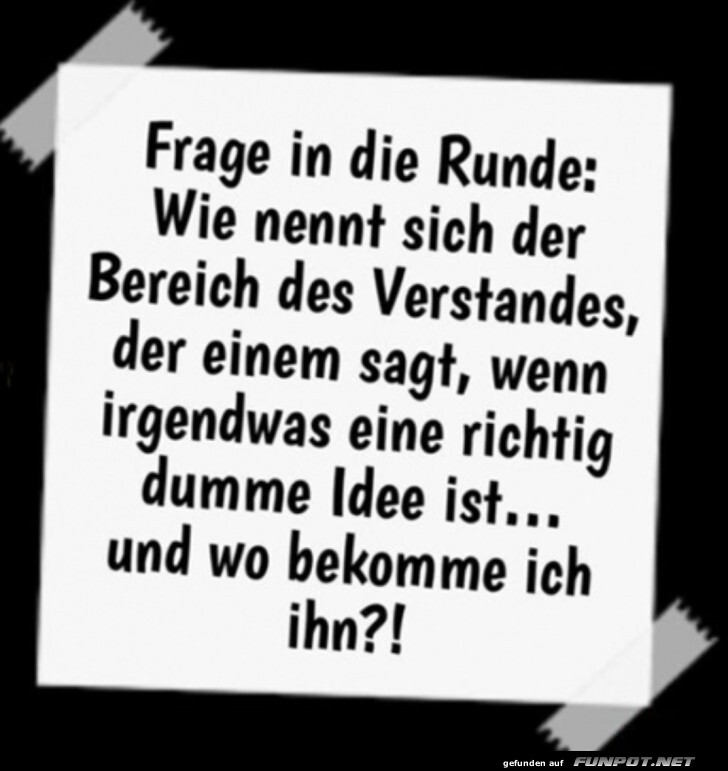 Frage an alle Frage an alle