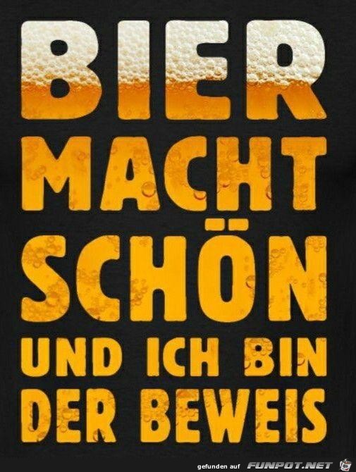 Bier macht schön Bier macht schön