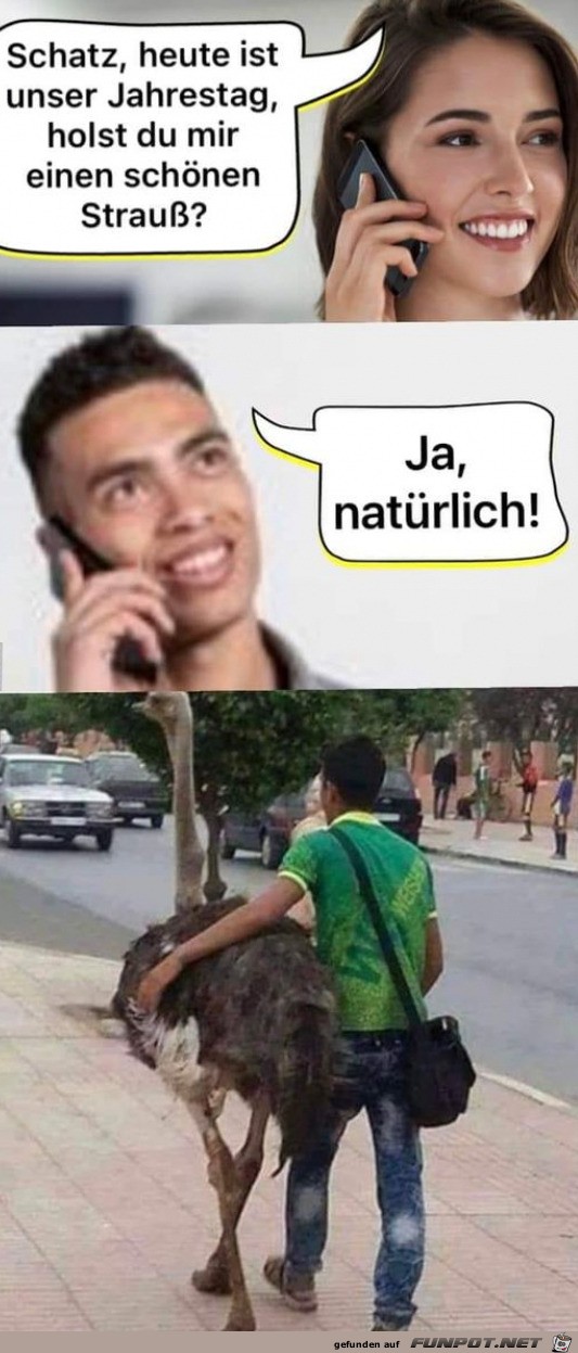 Ein toller Strau